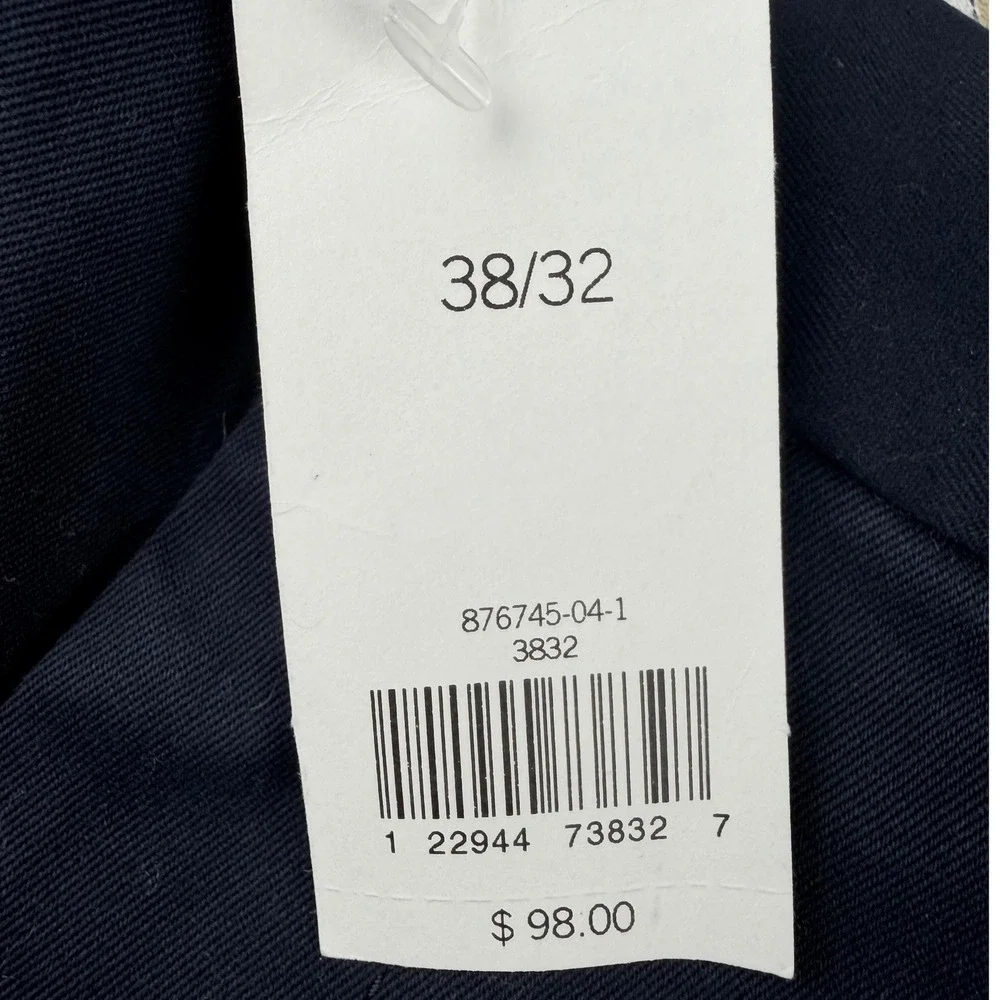 Banana‎ Republic Mason Athletic Tapered Chino Navy Blue 38x32 (26 hemmed) NEW